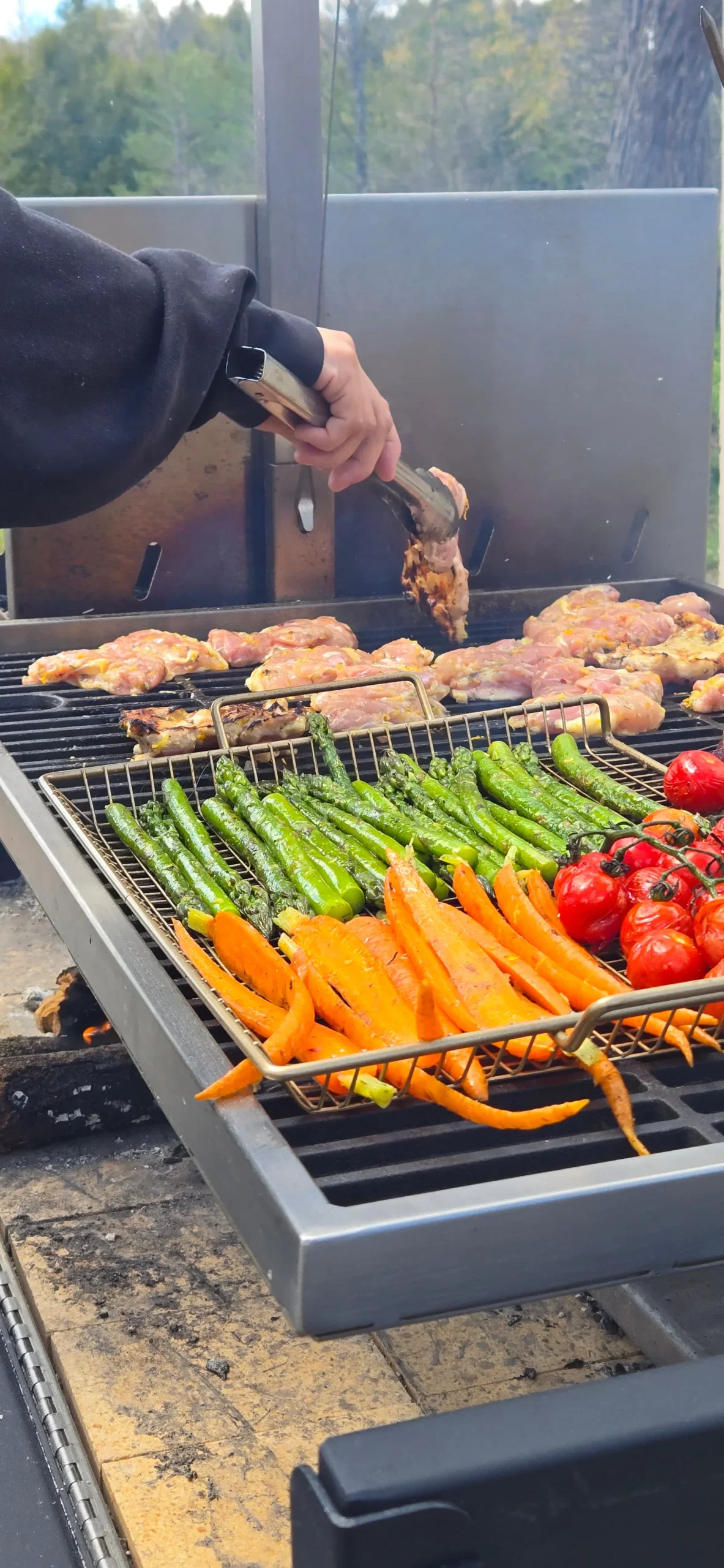 Fyrestoke corporate catering grilled food