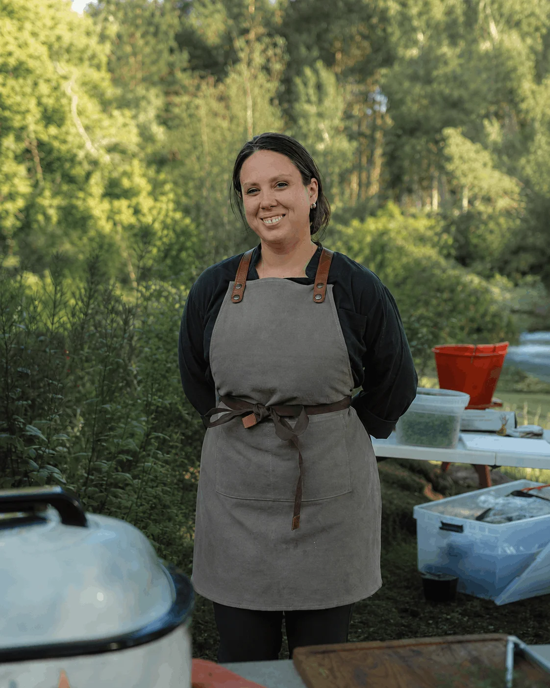 Manda Slater, Co-Founder and Head Chef of Fyrestoke