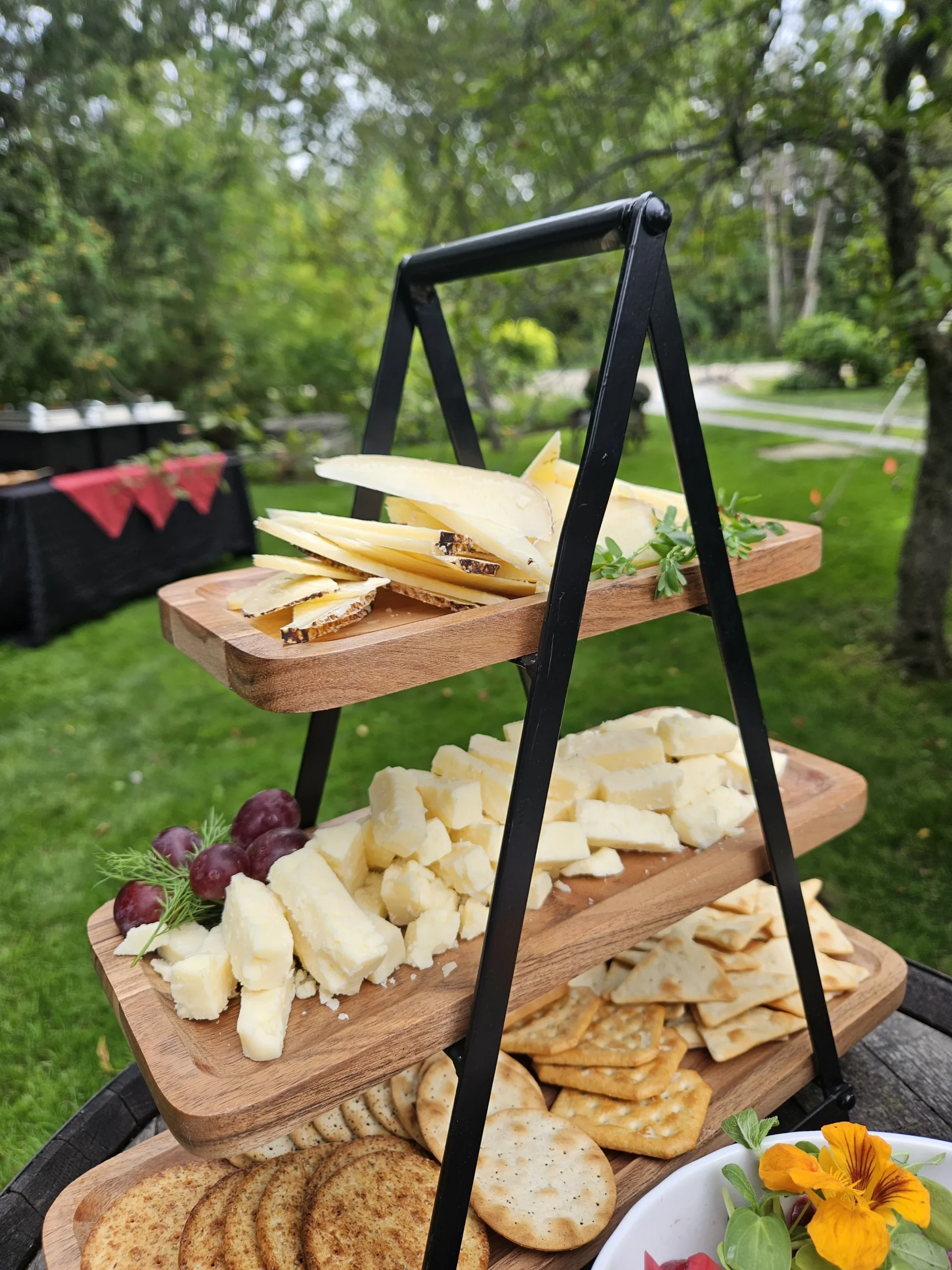 Fyrestoke Feast buffet presentation