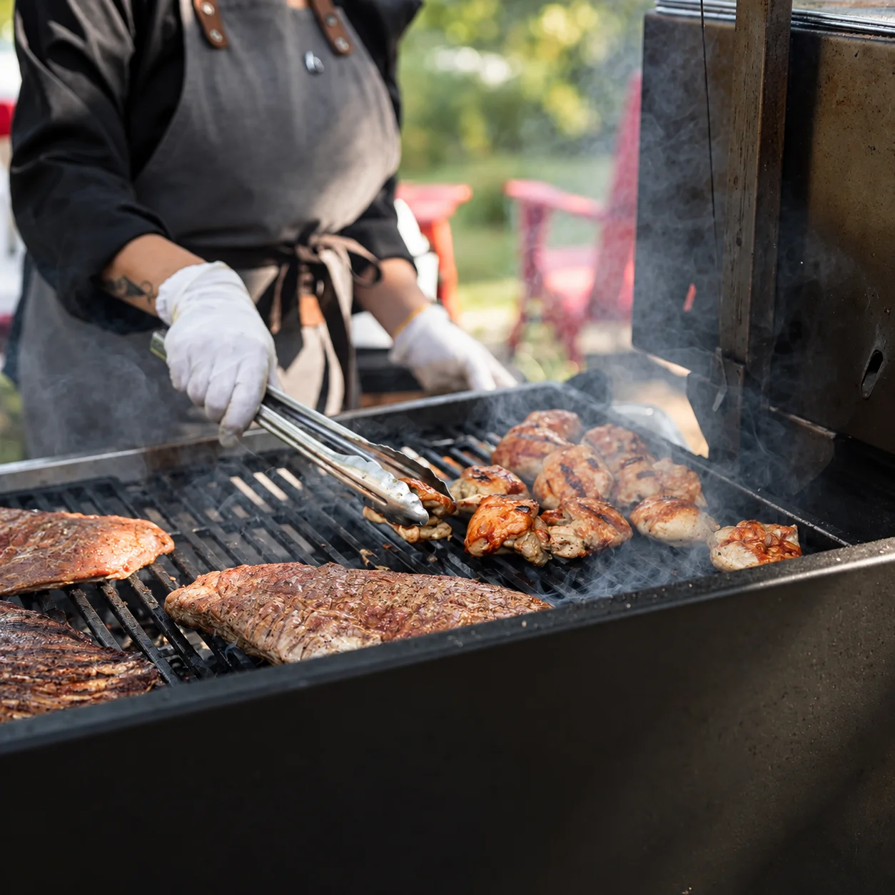 Fyrestoke catering service and event layout